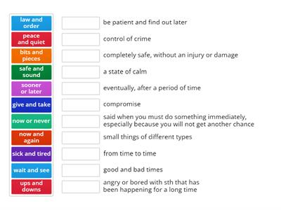 EF Upper 10B Collocations