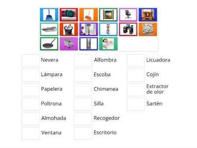 Vocabulario - La casa # 1