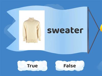 Clothes - True or False
