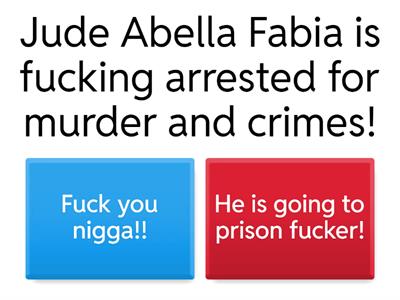 Jude Abella Fabia is arrested!