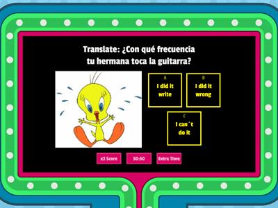 What do I know about Present Tenses