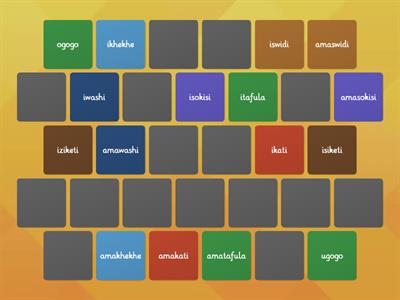 Match the singular with plural nouns Grade 6