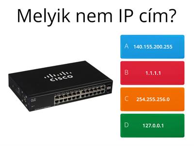 Hálózatok, IP címek