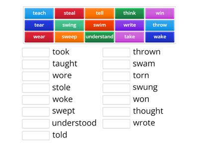 3rd G Verbs (7)