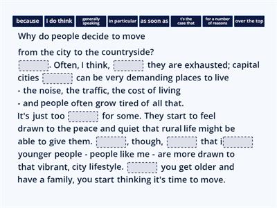 IELTS speaking 3: complete the answers (Mindset 3)