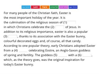 Easter Primary A2-B1
