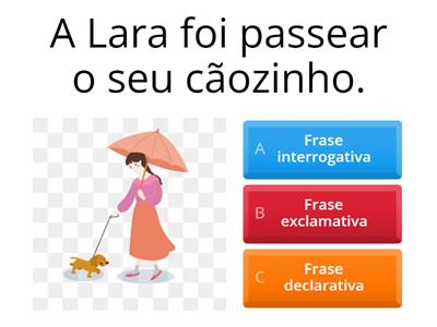  4ºANO-GRAMÁTICA: os tipos de frase