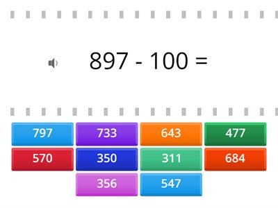 Numbers 1-1000 - Math