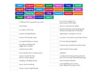 English Vocabulary Grade 4