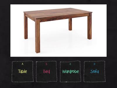 furniture vocabulary 