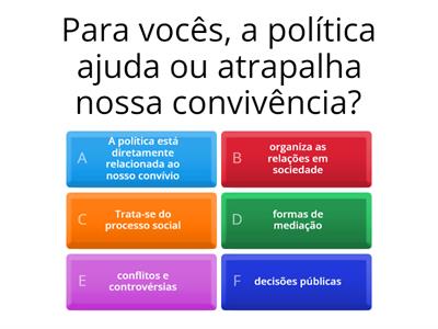 Sociedade, política e poder.