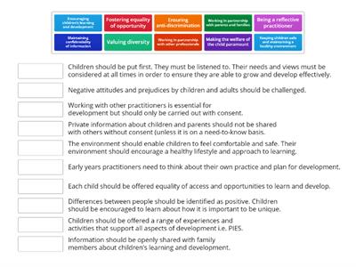 Early Years Values of Care