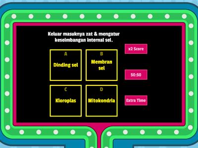 FUNGSI BAGIAN SEL HEWAN & TUMBUHAN