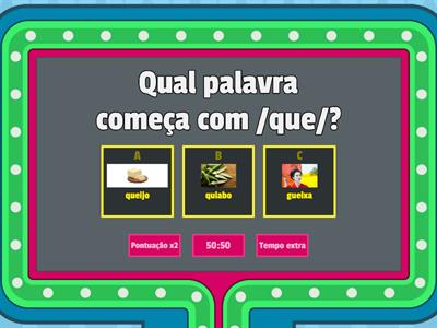 Consciência fonológica e decodificação /qu/ e /gu/