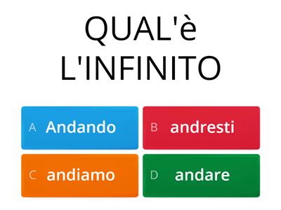 INFINITO E GERUNDIO