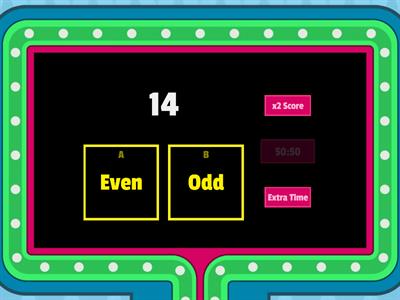Ordering Odd & Even numbers