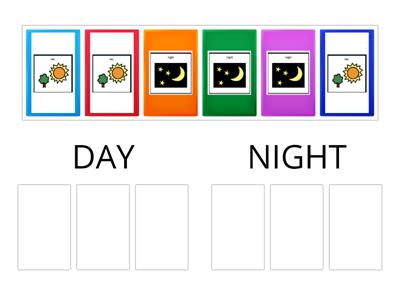 Day and Night- Sorting Symbols