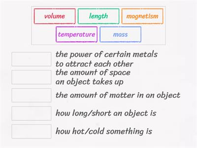 Measuring Matter #2