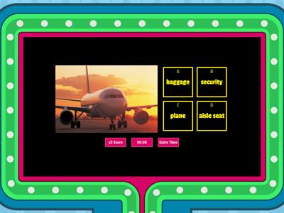 Airport Vocabulary Gameshow Quiz