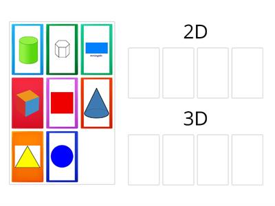 Flat and Sold shapes