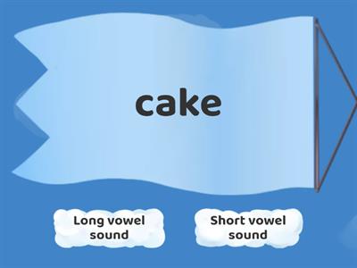 Phonics-Long or short vowels