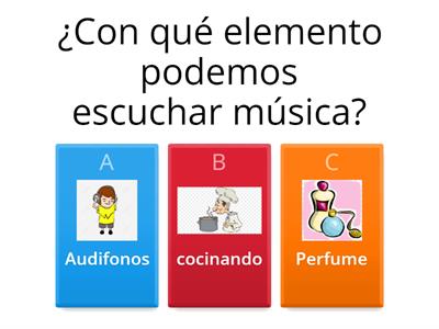 Aprende sobre los sentidos: Auditivos y olfato. Grado 1°.