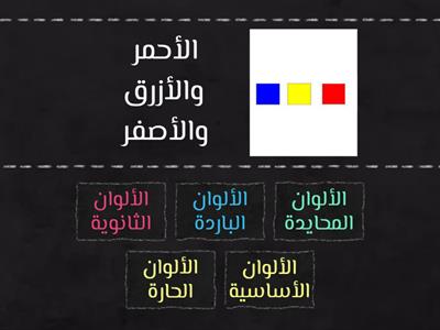 مجموعات اللونية