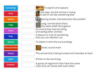 PRM 5 Unit 2 Copycat Animals Quiz 1