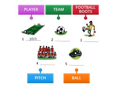 FOOTBALL - VOCABULARY