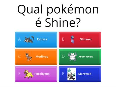 Quiz Pokémon 4