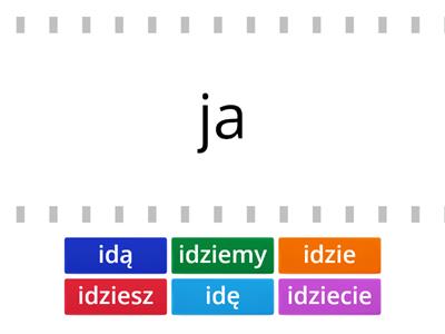 Polski jako obcy - iść