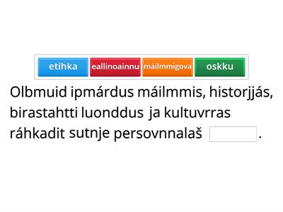 1. Ehtalaš jurddašeami vuođđu (1)