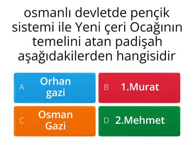 Osmanlı Devleti ile bilgiler