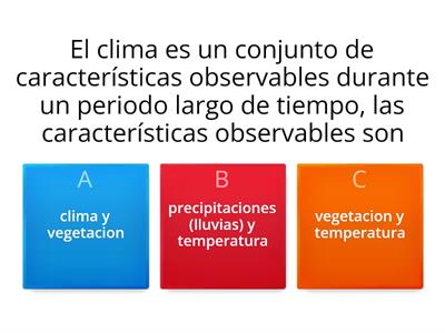 Relieve y clima de america 