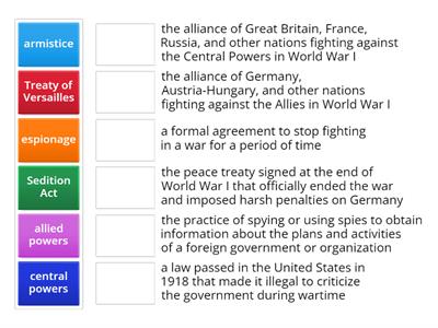 Y9 History - World War 1 (1)