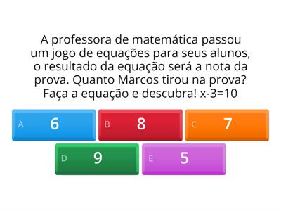Equações 7A :)