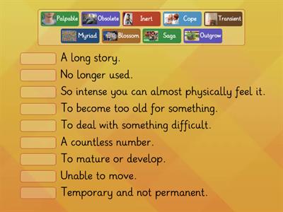 Toy story Vocabulary Game