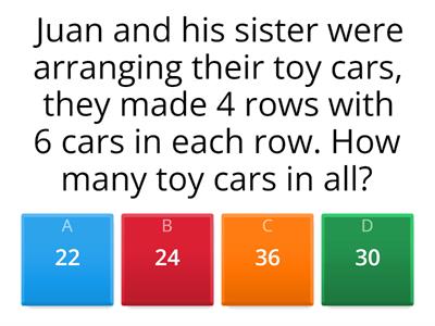 Doubling by 4 Word Problems