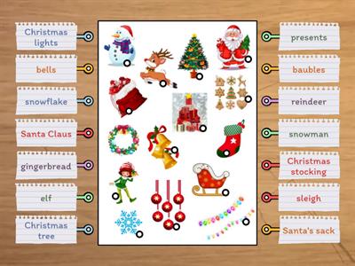 VOCABULARY: Santa Claus is coming!
