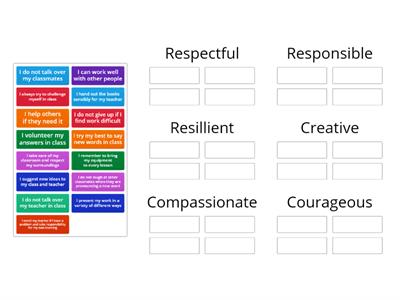 ASPIRE Charachter Virtues in MFL