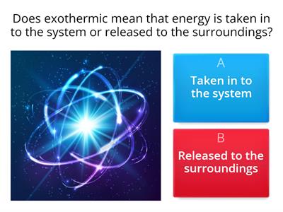 Exothermic and Endothermic reactions activity.