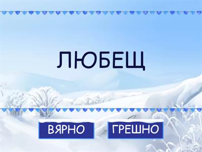 Посочете дали сегашното деятелно причастие е написано вярно или грешно - 6  КЛАС