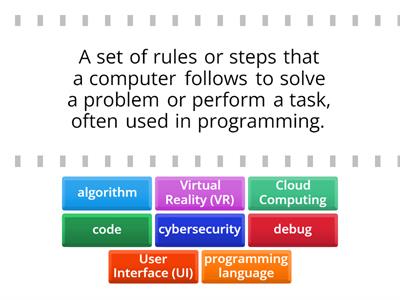 Technology and Coding words