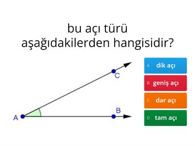 açılar