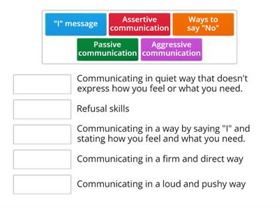 Communication Styles & Peer Pressure