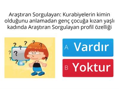 PYP Öğrenen Profilleri Değerlendirme kopyası