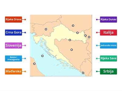 Republika Hrvatska i susjedne zemlje