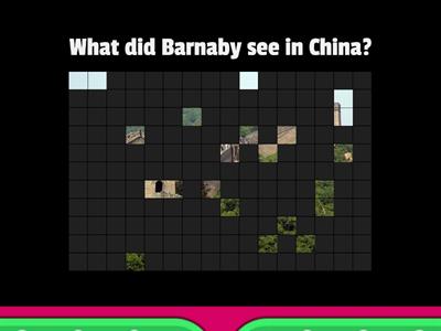 Barnaby in China