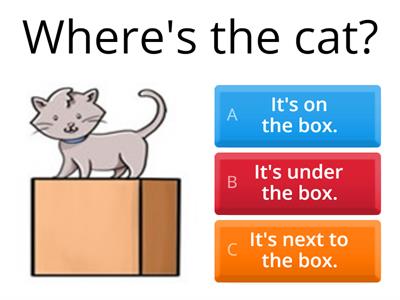 Adults: Prepositions of Place