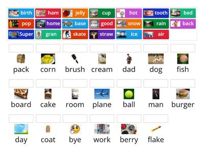 Compound Words match-up